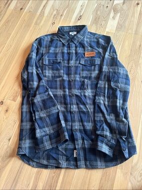 Alaskan Brewing Company plaid, flannel shirt